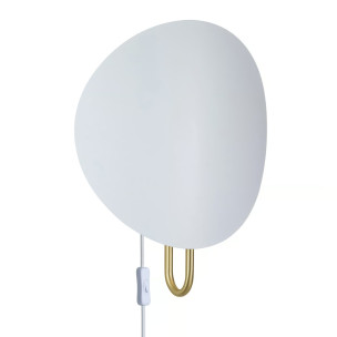 Настінний світильник Spargo Wall light White/Brass